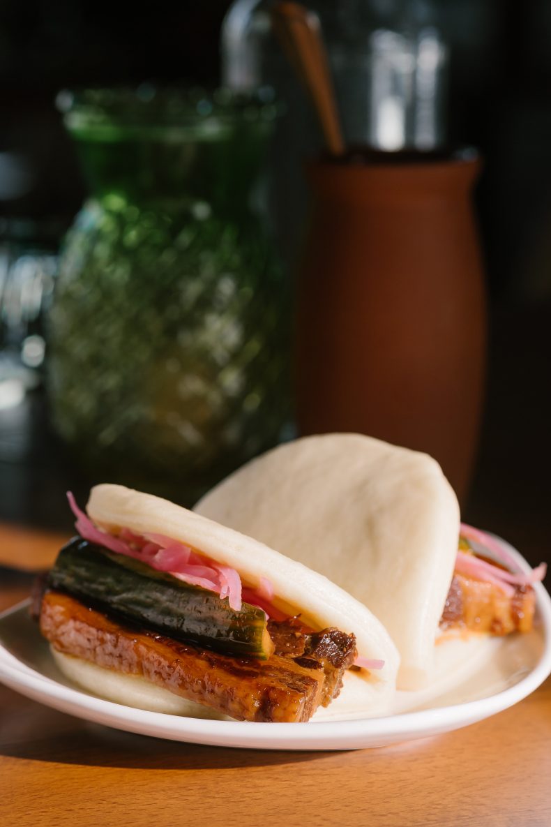 Pork belly bao buns